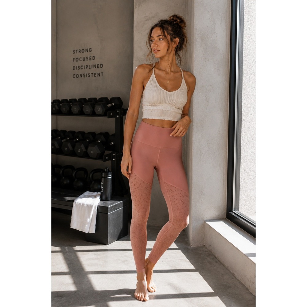 Buffbunny Collection Sculpt Leggings Women's Small Laser Cut Yoga Workout